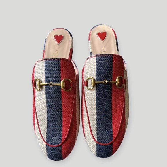 Gucci Prince Townloafer - Red Blue White - Brand New! - Picture 3 of 4